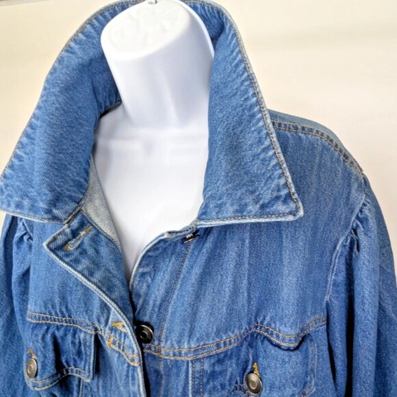 Future Collective “Gabriella Karefa-Johnson” Jean Jacket XXL Blue - Picture 5 of 11